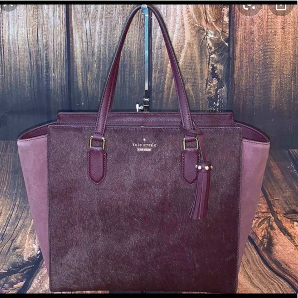 Perfect Condition Kate Spade Laurel Calf Hair Bag